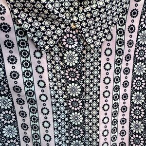 Talbots Geometric Floral long sleeve